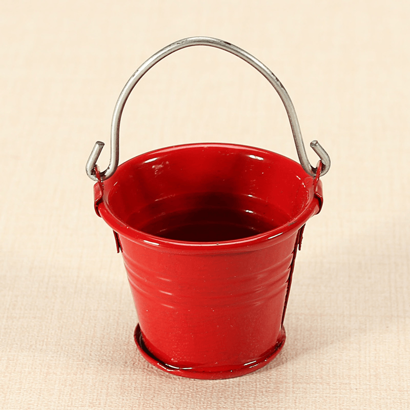 1:12 Children Mini Bucket Model House Property Doll Creative DIY a Specical Gift for Children - MRSLM