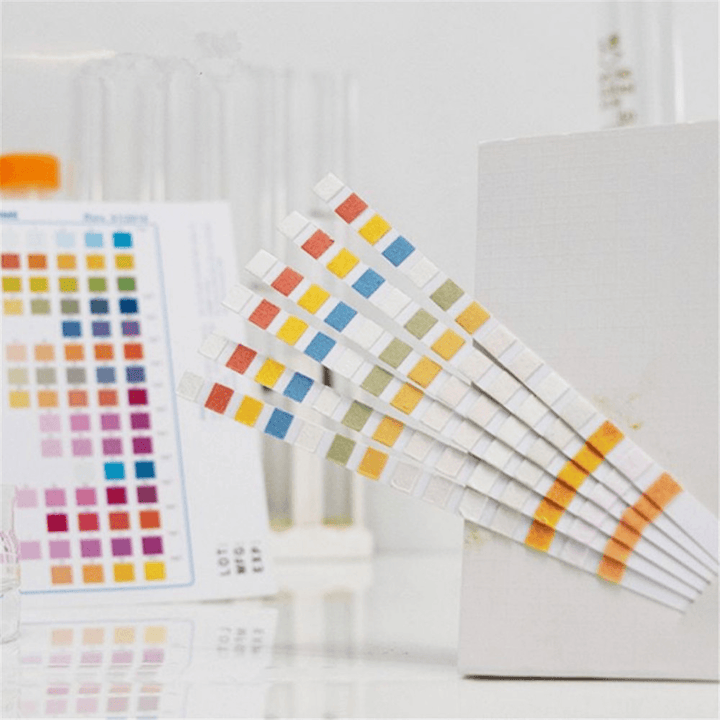 100PCS Upgrade 14-In-1 Drinking Water Test Strip Tap Water Quality Test Strip for Testing Hardness PH Bromine Nitrate Water Quality Tester - MRSLM