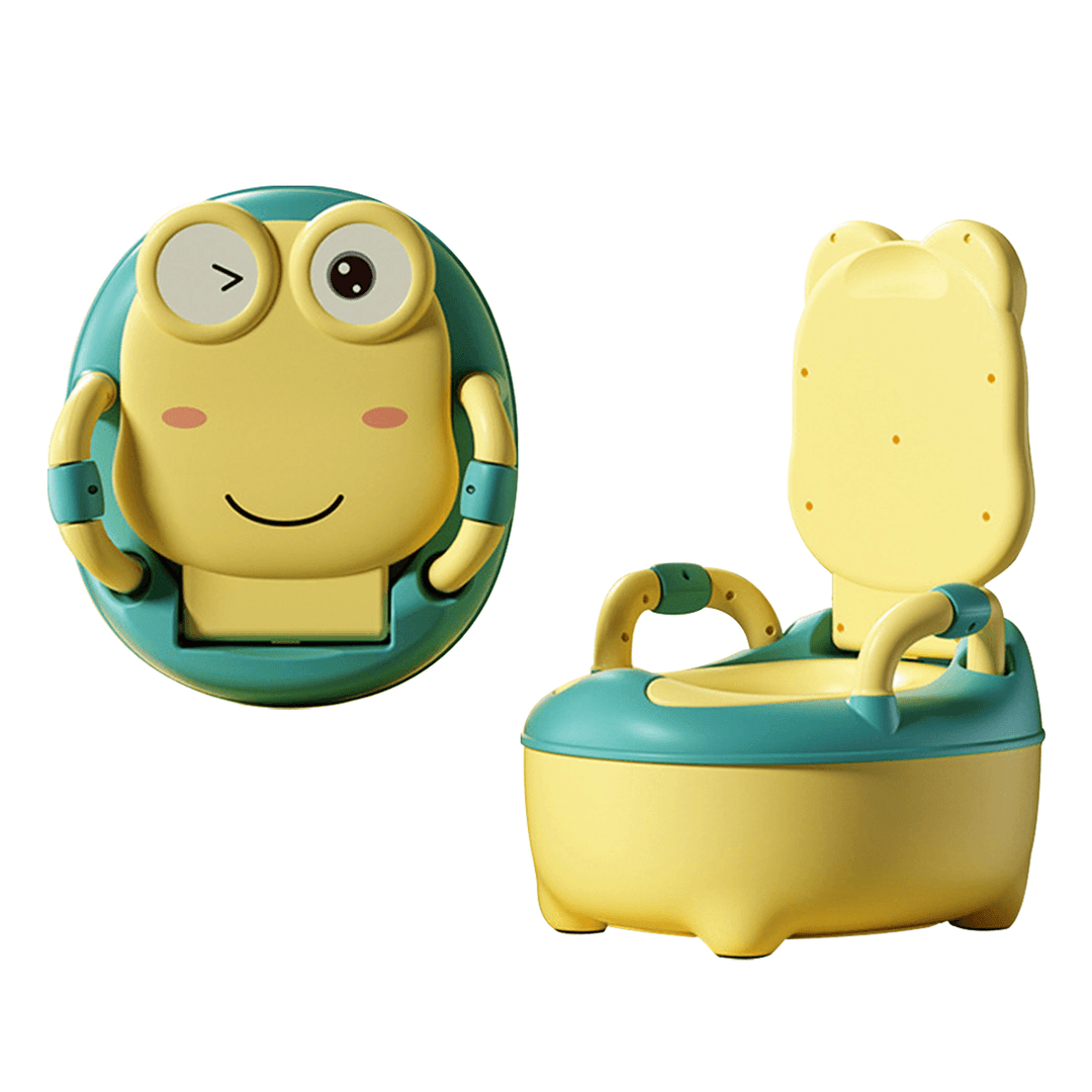 Children'S Pot Soft Baby Potty Plastic Road Pot Infant Cute Baby Toilet Seat for 0-4 Years Old Boys Girls Potty Trainer Seat - MRSLM