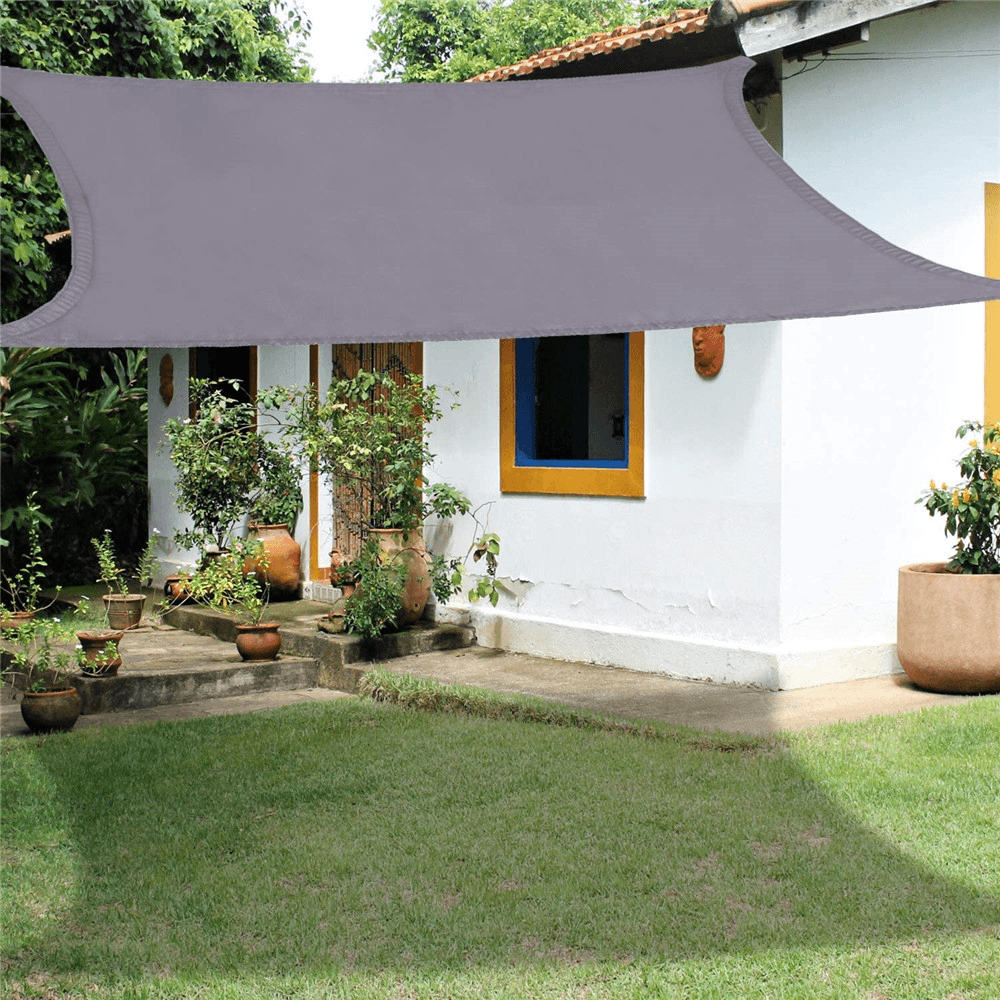 3X5M Sun Shade Rectangle 95% UV Resistant Waterproof Breathable Canopy Awning - MRSLM