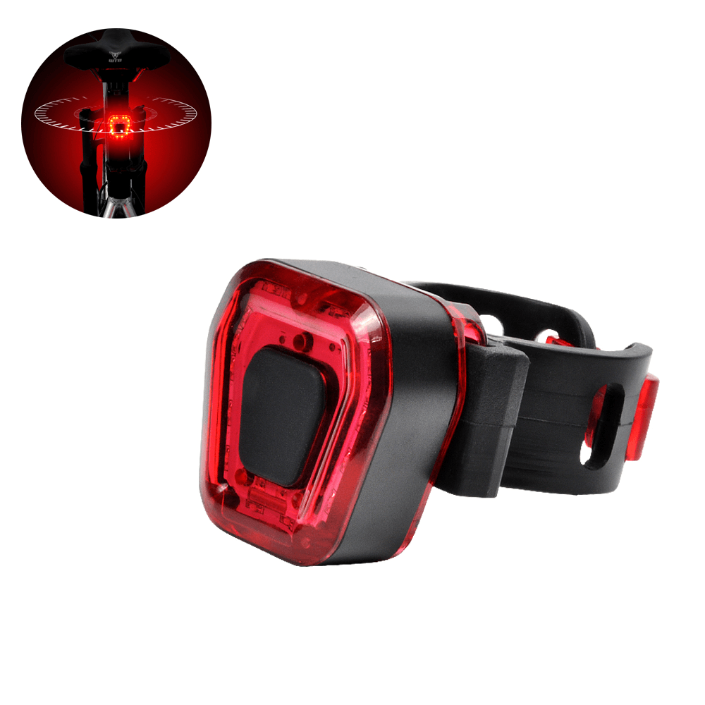 XANES® 14 LED Bike Tail Light USB Rechargeable IPX4 Waterproof 5 Modes Ultra Bright Bike Light Cycling - MRSLM