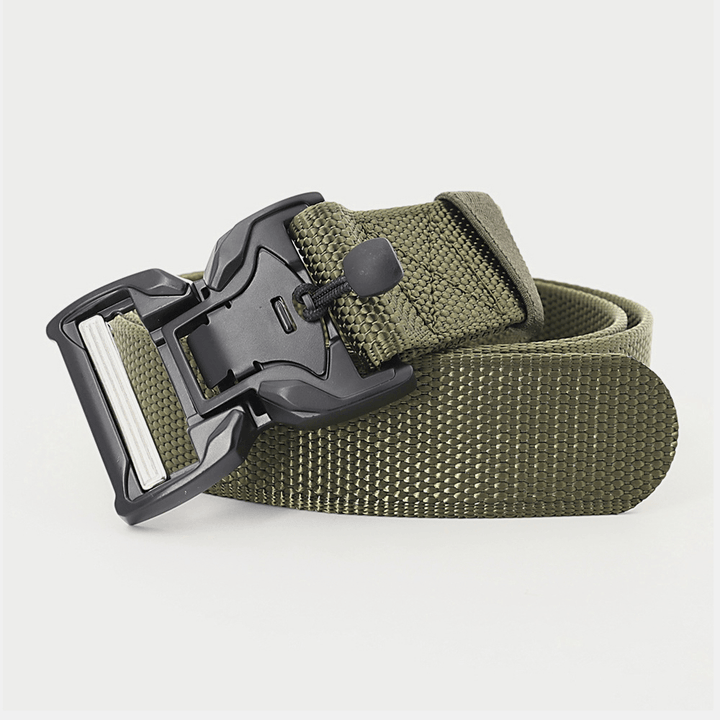 Men Camouflage Wild 125Cm Magnet Quick Release Buckle Outdoortraining Tactical Belts - MRSLM