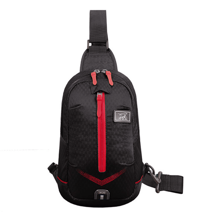 Light Weight Waterproof Chest Bags Men Women Outdooors Travel Luminous Shoulder Bag Running Hiking Bags - MRSLM