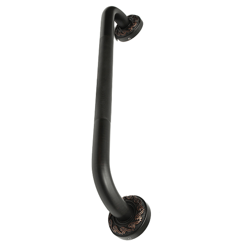 Black Bronze Wall Mounted Towel Rail Bar Grab Support Safety Handle - MRSLM