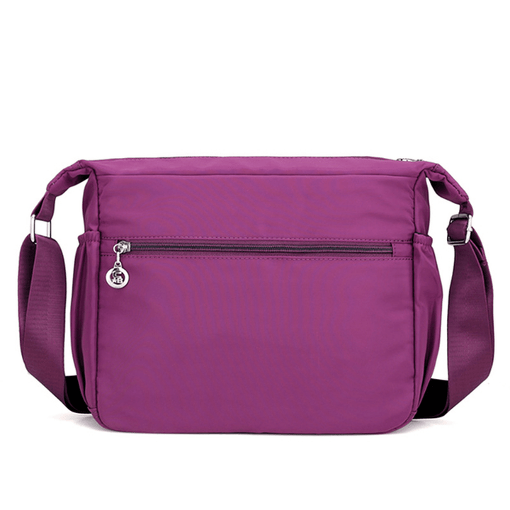 Nylon Waterproof Light Weight Crossbody Bag Leisure Travel Shoulder Bag for Women - MRSLM