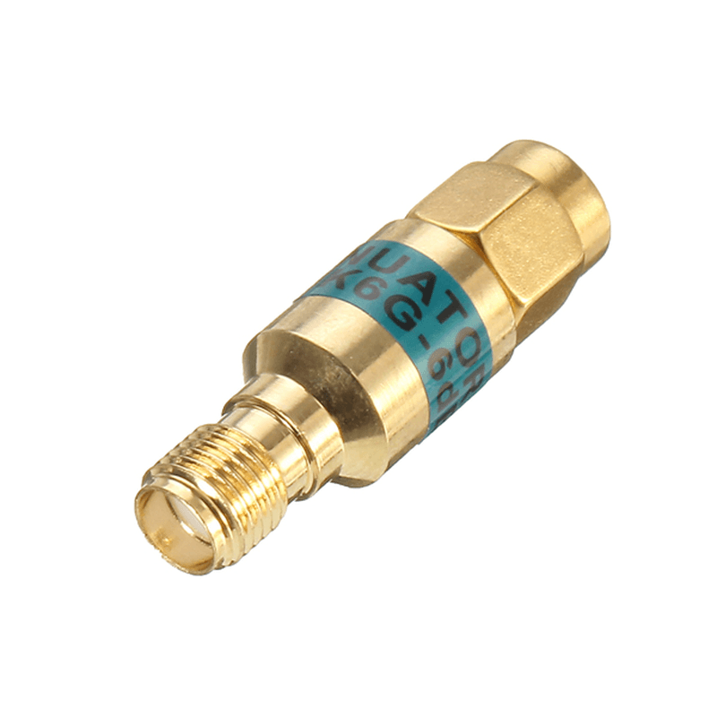 2W SMA-JK Male to Female RF Coaxial Attenuator 6Ghz 50Ohm 6Db Connectors - MRSLM