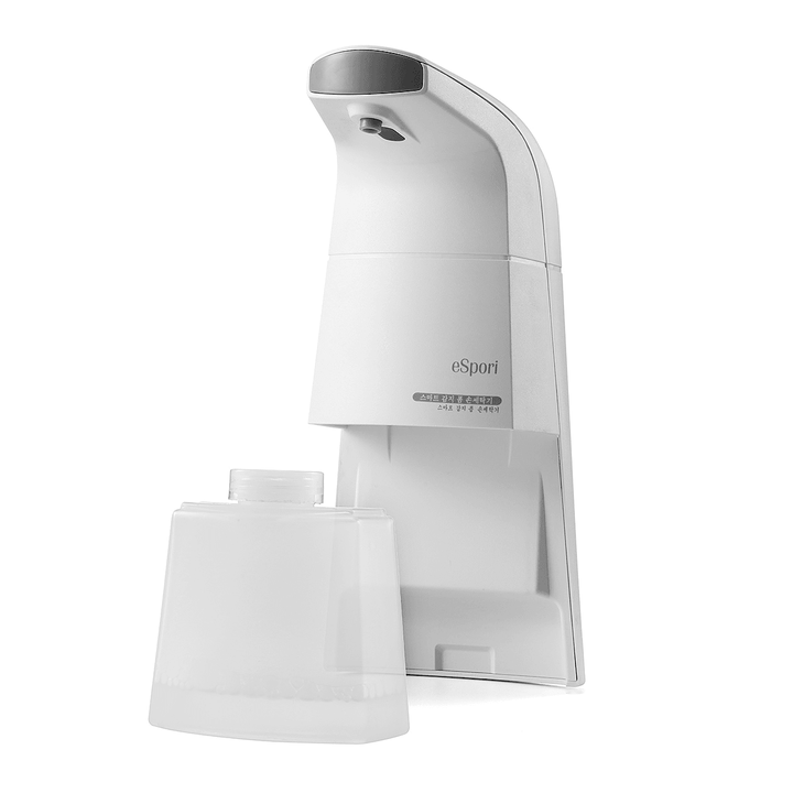 JOYXEON 310ML Automatic Soap Dispenser Electric Foam Soap Dispenser Infrared Motion Sensor Dispenser - MRSLM