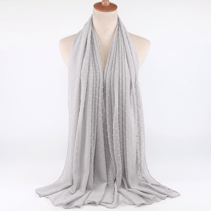 Thick Chiffon Long Scarf - MRSLM