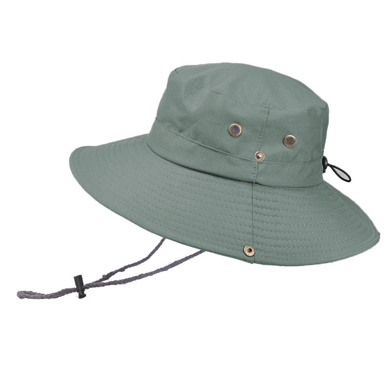 Tactical Cap Outdoor Fisherman Hat Folding Portable Bucket Hat Hiking Climbing Sun Protection Floppy Hat - MRSLM