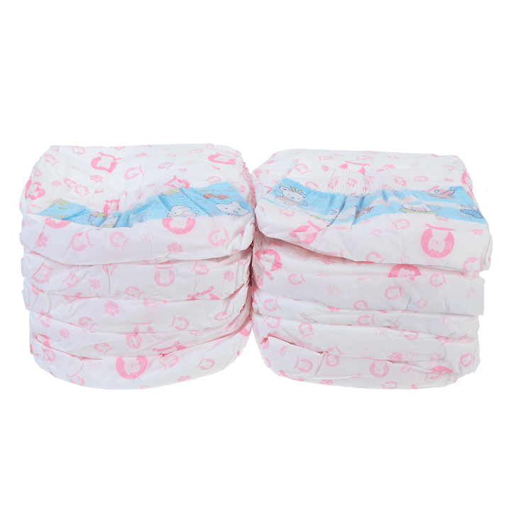 10Pcs Pet Diapers Female Dog Cat Disposable Puppy Menstrual Pants - MRSLM