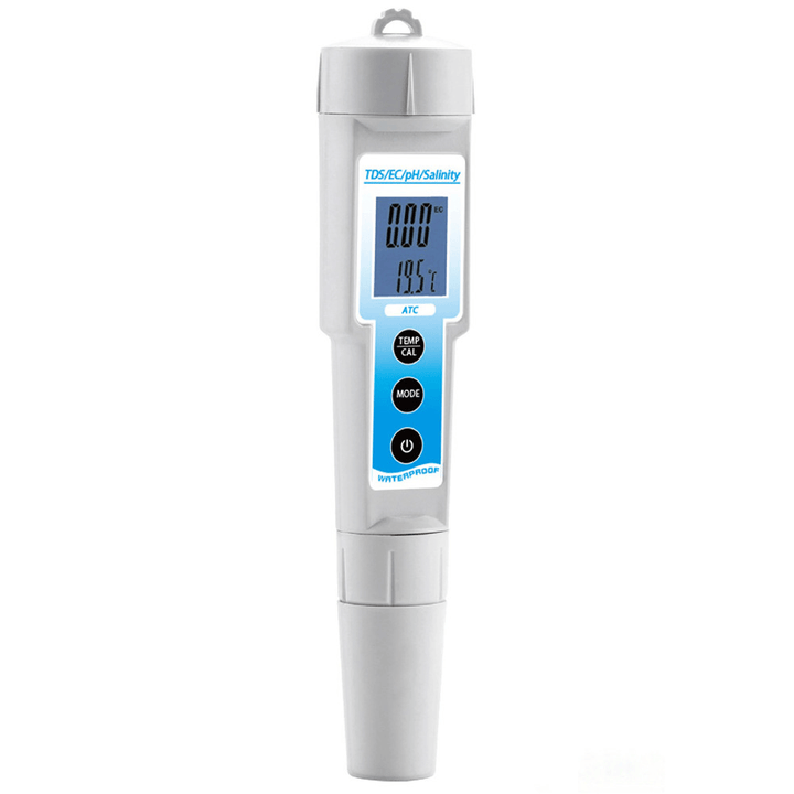 Ph/Ec/Tds/Temperature/Salinity 5 in 1 Multi-Function PH Meter PH Test Pen - MRSLM