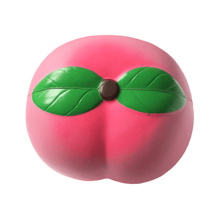 25Cm Huge Peach Squishy Jumbo 10" Soft Slow Rising Giant Fruit Toy Collection Gift - MRSLM