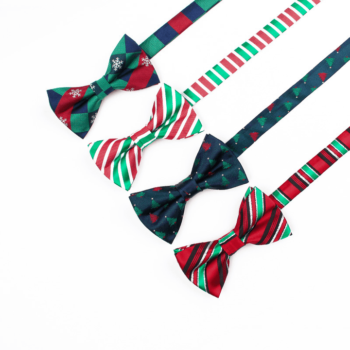 Fashion Casual Men'S Polyester Jacquard Bow Tie - MRSLM