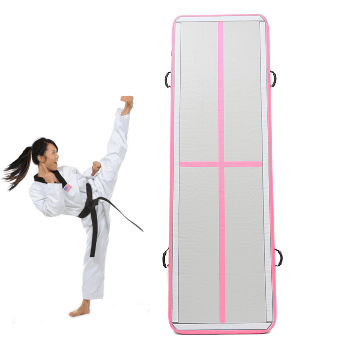 118X39X4Inch Inflatable GYM Air Track Mat Floor Home Airtrack Gymnastics Mat for GYM Training - MRSLM