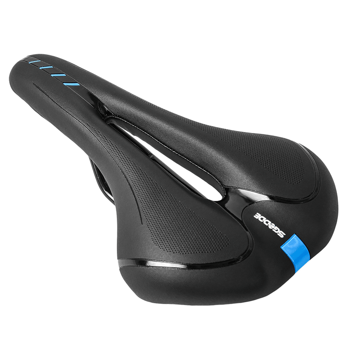 SGODDE Bicycle Saddle Breathable Soft Waterproof Shock Absorption Bike Cushion Seat for MTB Road Bike - MRSLM