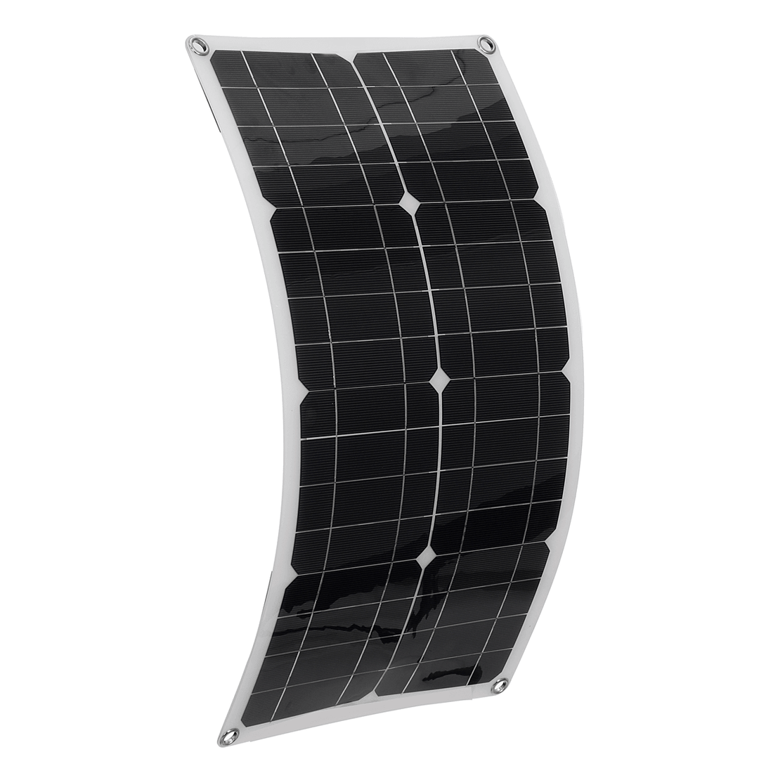 18V 25W Semi-Flexible Solar Panel for Outdoor Power Generation System Parking Shed Electric Car - MRSLM