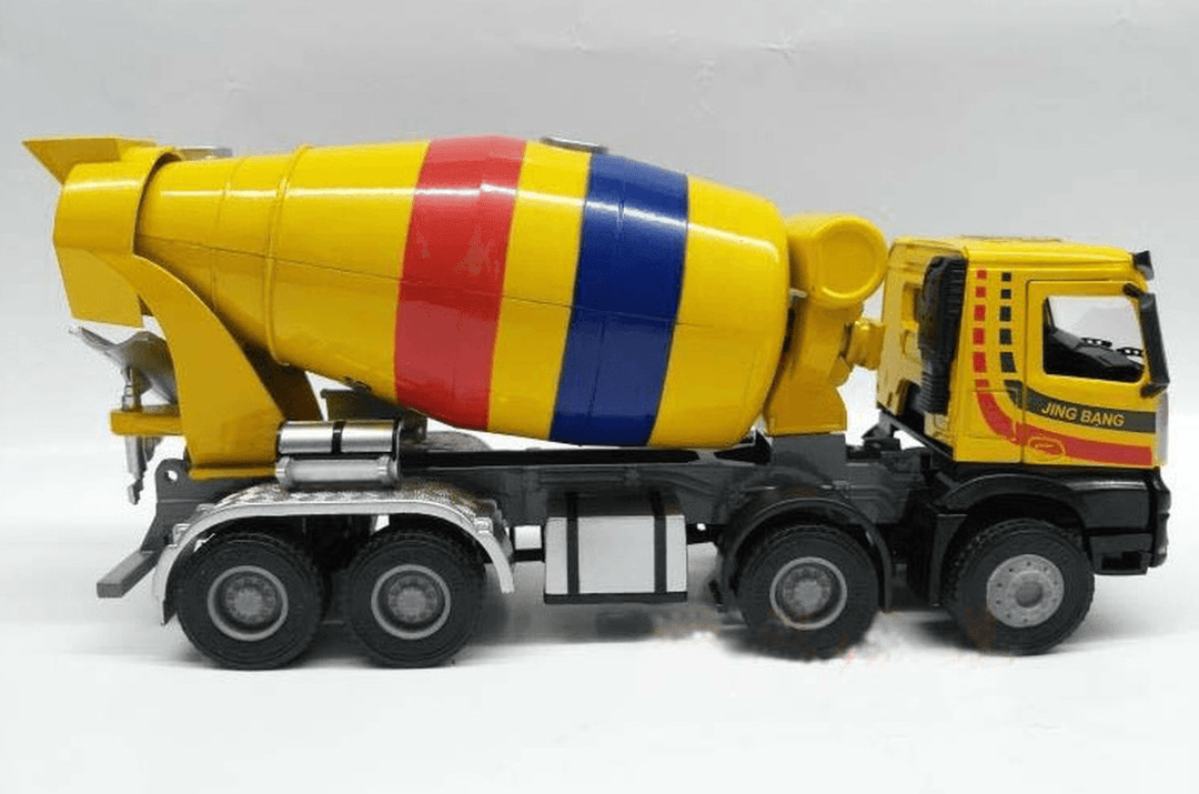 Cement Concrete Mixer Toy Inertia Alloy Car Model - MRSLM