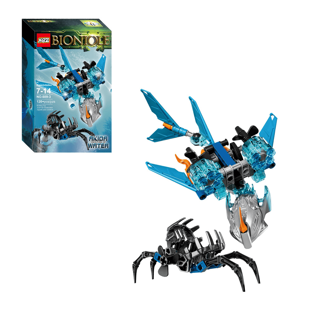 Bionicx Warrior Building Block Jungle Hero Building-Block Toys Christmas Gifts Compatible with DIY Educating Children Block Size - MRSLM