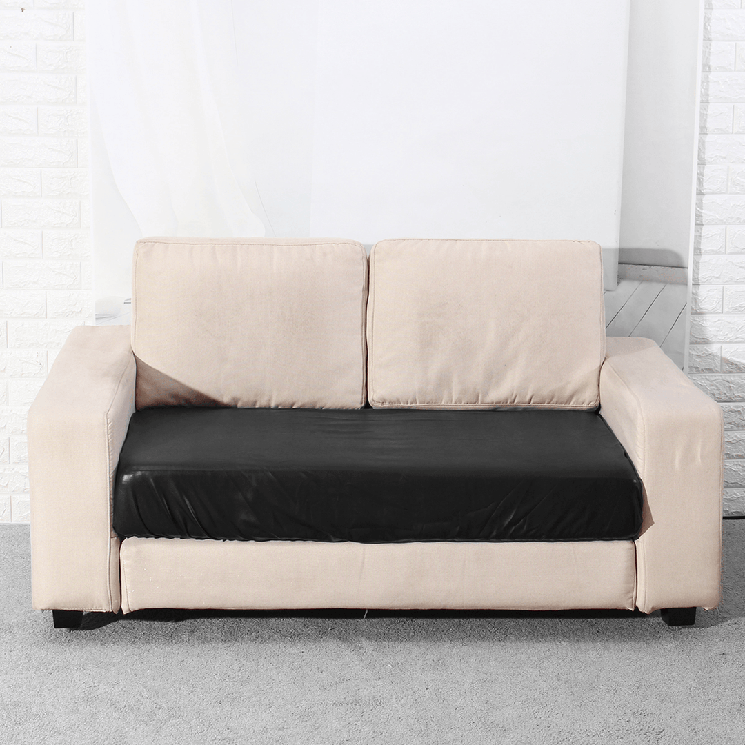 3 Seaters PU Polyester Sofa Cover European Style Waterproof Sofa Bed Slipcover Sofa Couch Cover Elastic Seater Armchair Sofa Bed Protector - MRSLM