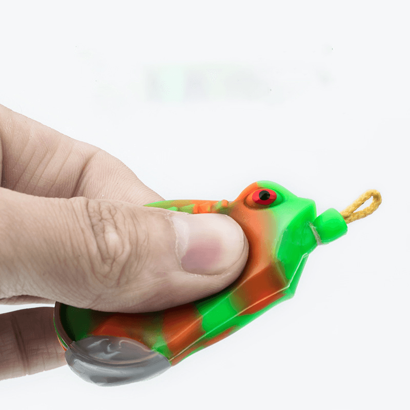 ZANLURE 1 Pcs 8.6Cm Fishing Lure Artificial Soft Bait Simulation Frog Outdoor Fishing Tools - MRSLM