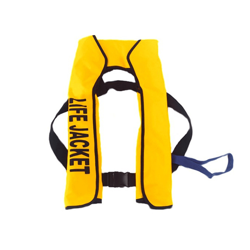 Automatic Inflatable Life Jacket Outdoor Portable Life Vest Adult for Water Boating Survival Life Vest Swimming Survival - MRSLM