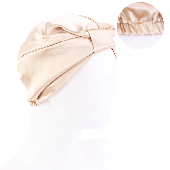 Contrast Knotted Bandana Hat - MRSLM