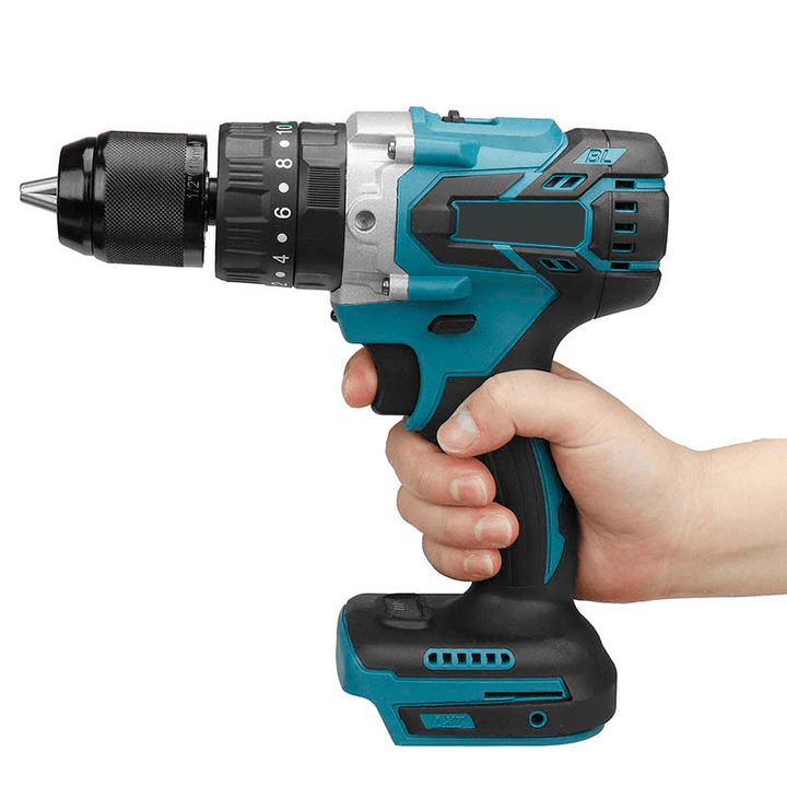 3 in 1 520N.M. Brushless Cordless Compact Impact Combi Drill Driver for Makita 18V Battery - MRSLM