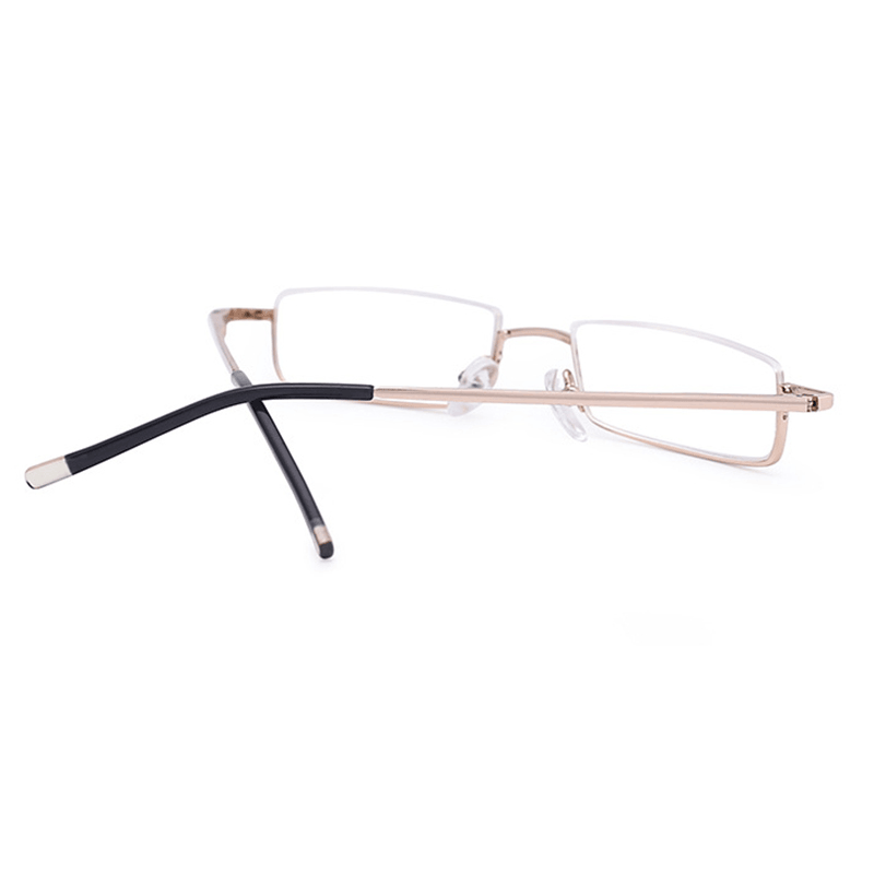 Men Women Resin Ultralight Anti-Fatigue Reading Glasses Portable Old Glasses with Box - MRSLM