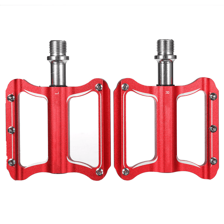 BIKIGHT 1 Pair of Bike Pedals Anti-Slip Mountain Road Bike Platform Aluminum Alloy Bicycle Flat Foot Platform Outdoor Cycling Bicycle Pedals - MRSLM