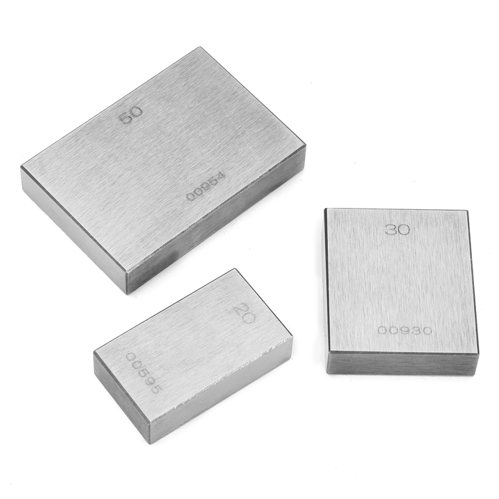 Machifit 32Pcs Steel Metric Gage Block Lathe Gauge Grade 0 Slip Jo Blocks 1.005-50Mm Measure Tools - MRSLM