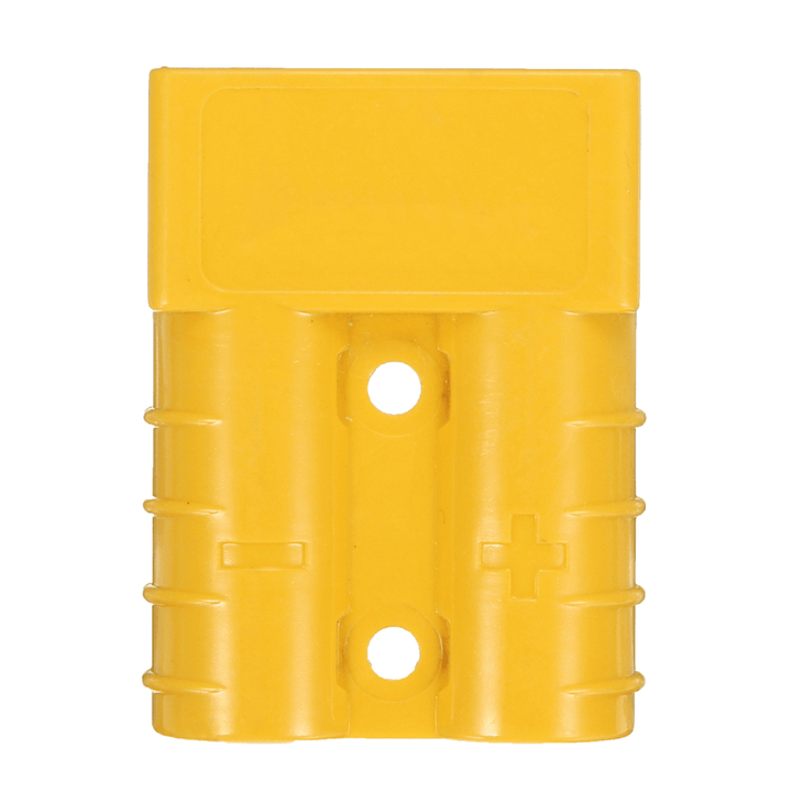 2Pcs 50A DC12/24V Anderson Style Plug Connectors Anderson Power Plug 4X Terminals Yellow - MRSLM