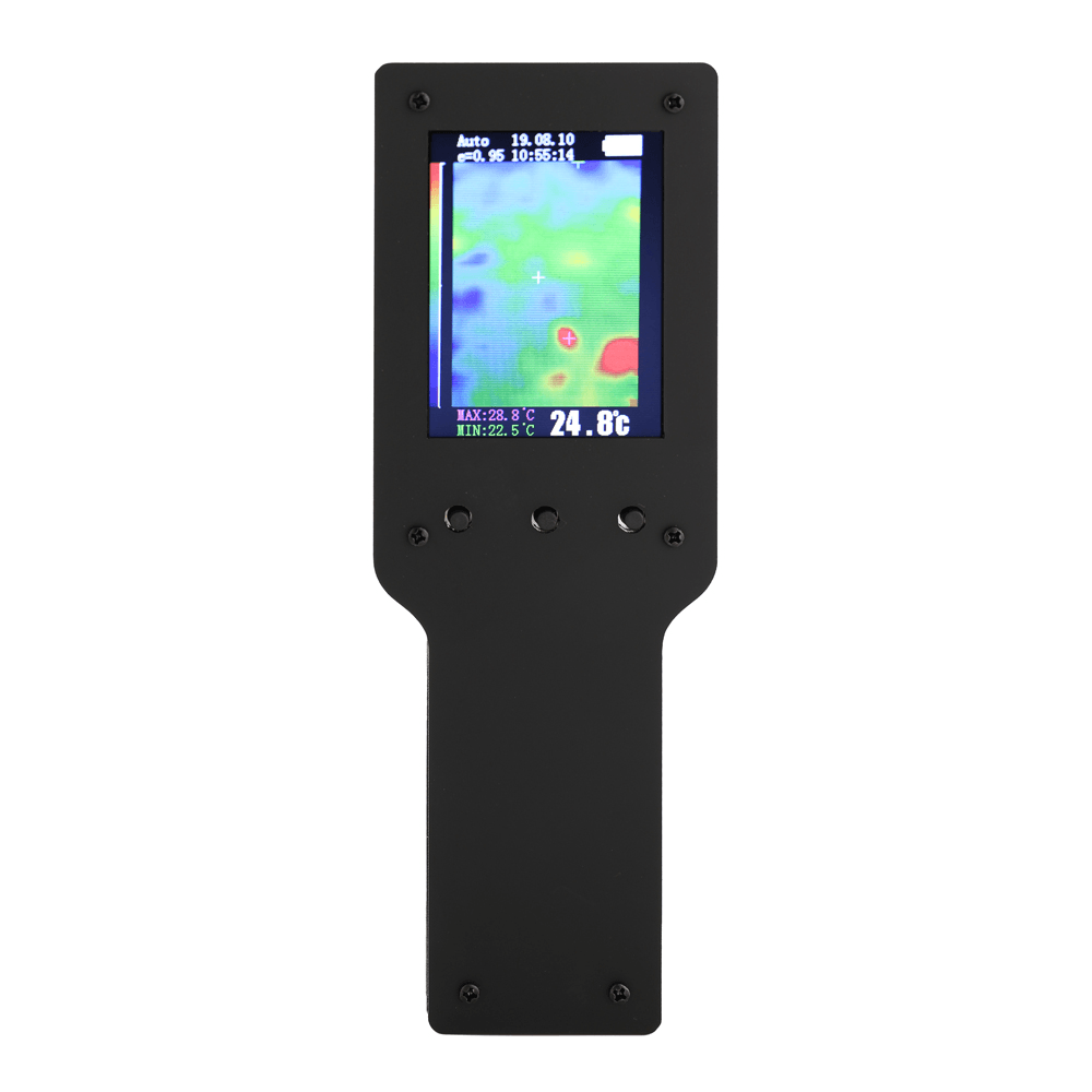 Portable Handheld Infrared Thermal Imager Thermal Imaging Camera 2.4 Inch 24*32 Resolution Digital LCD Display Thermometer Measurement Instrument - MRSLM