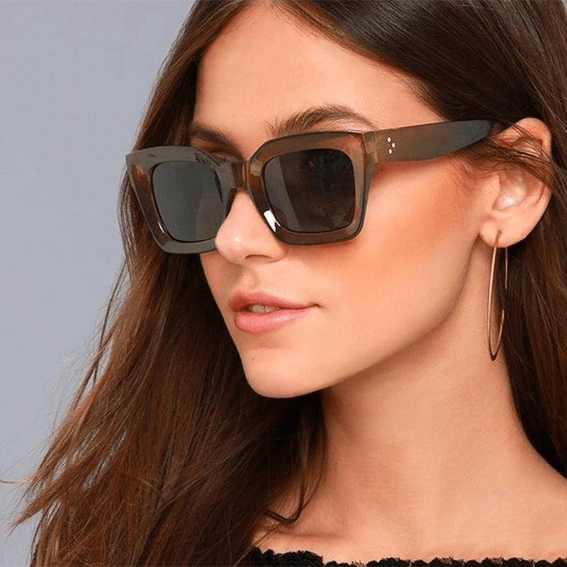 Fashion Retro Simple Square Sunglasses - MRSLM