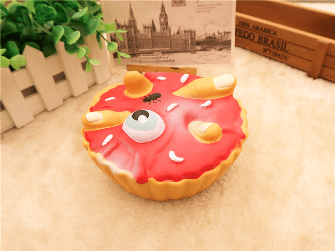 Cake Squishy Disgusting Big Dessert 13CM Tricky Funny Jumbo Toys Gift Collection with Packaging - MRSLM