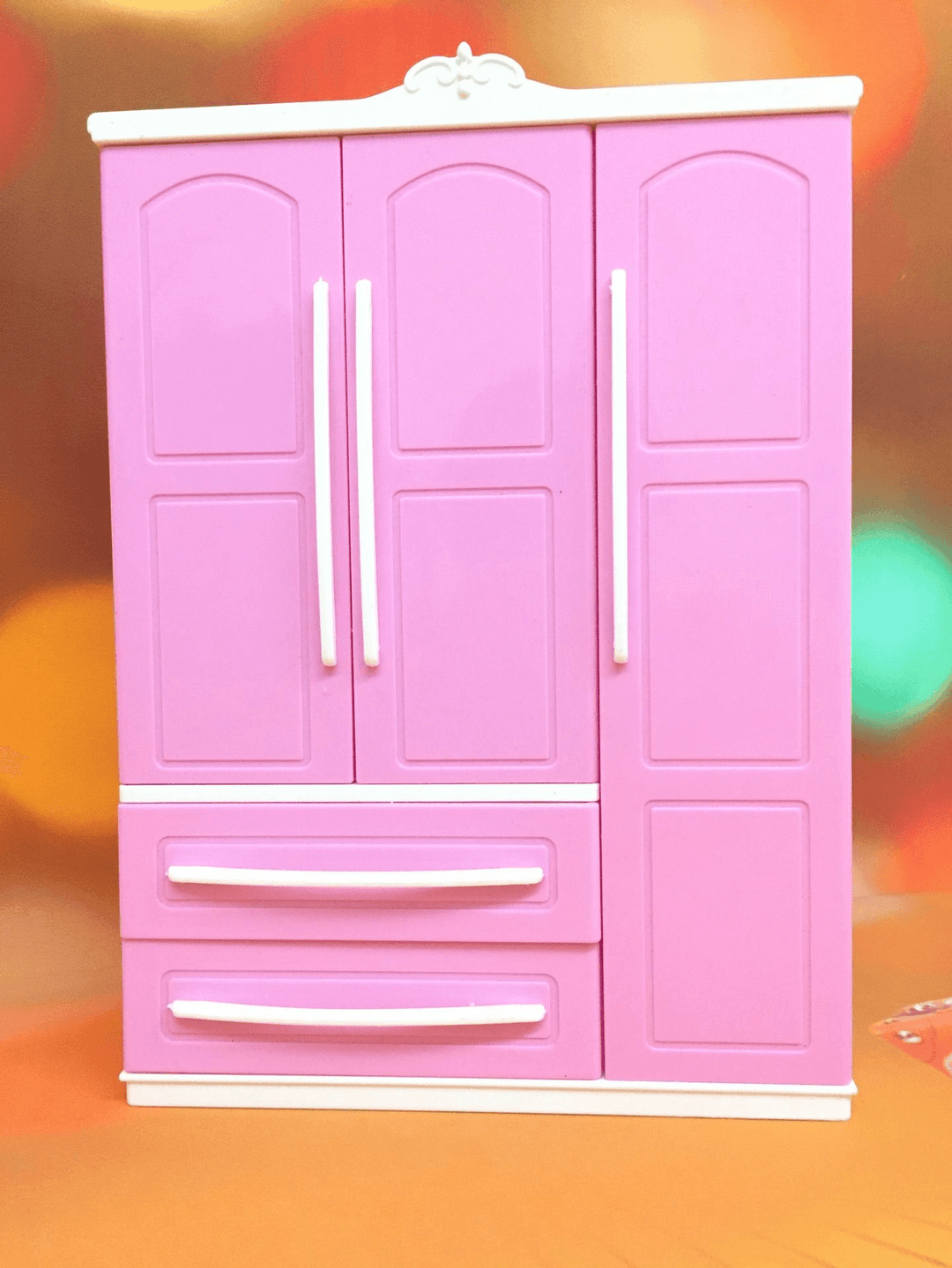 ABS Material Wardrobe, Doll Play House Wardrobe, Doll Wardrobe, - MRSLM