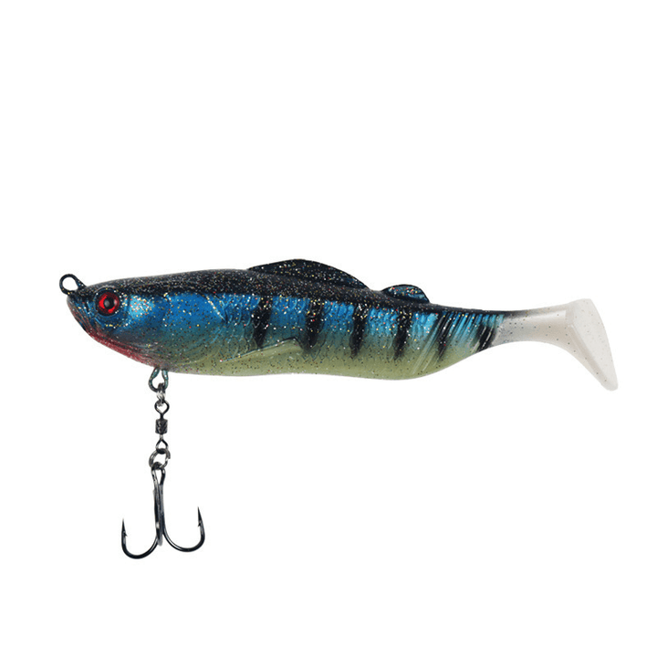 ZANLURE 1 Pcs 13Cm 25G Fishing Lures 3D Fish Eyes Luminous Striped Bass Artificial Hard Bait Fishing Tackle Accessories - MRSLM