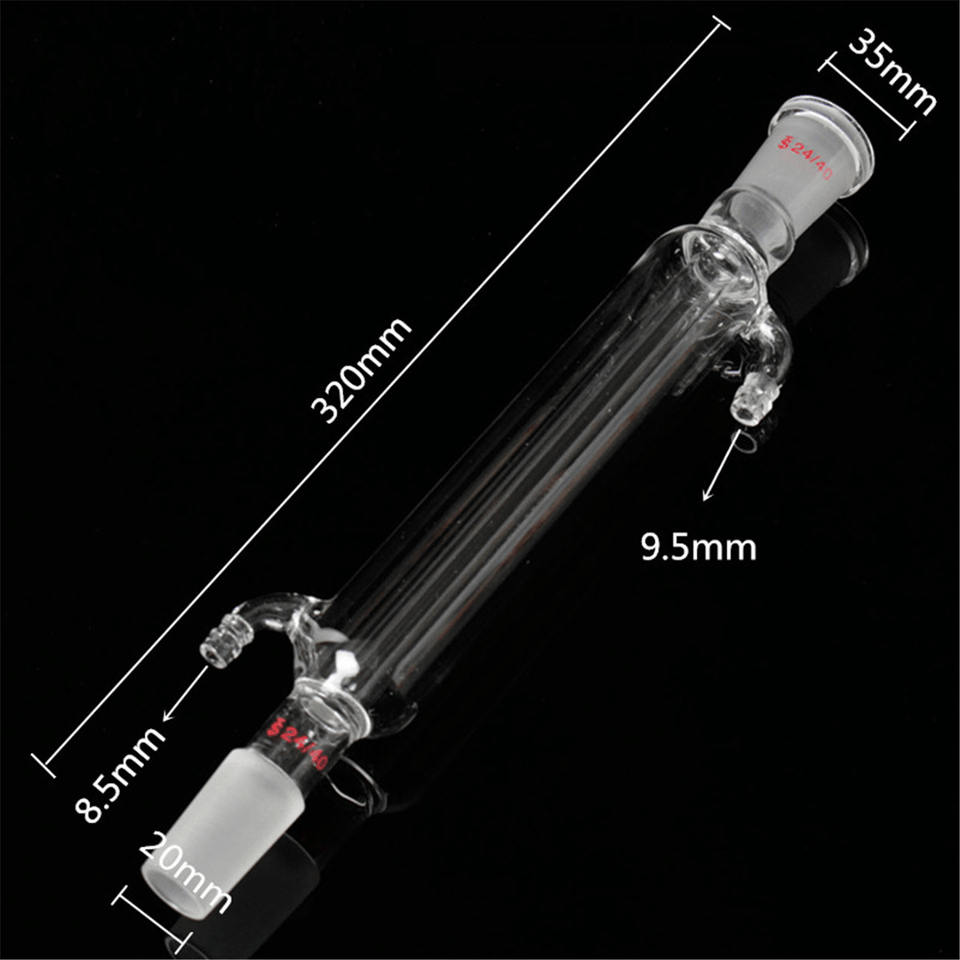 1000Ml 24/40 Distillation Glass Apparatus Vacuum Distill Kit Vigreux Column Laboratory Glassware Kit - MRSLM