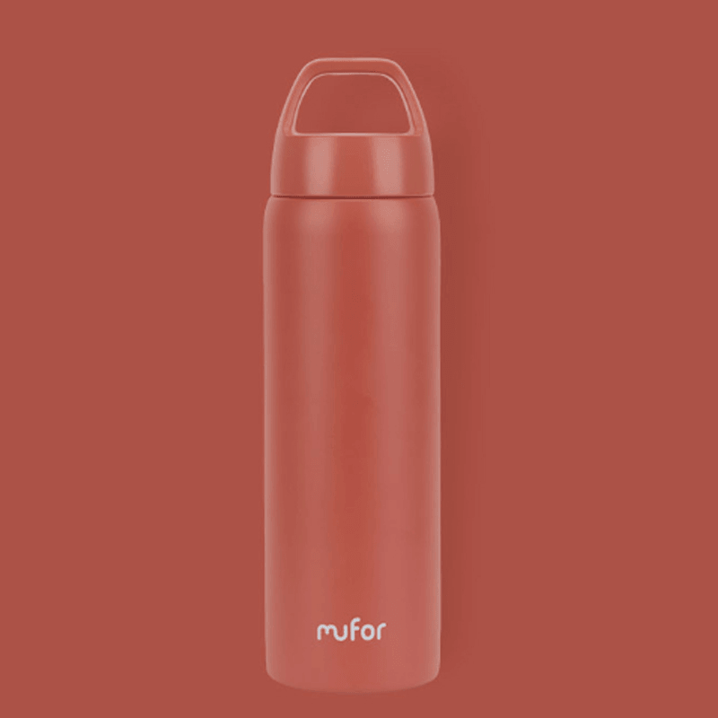 Mufor 480Ml Water Bottle Portable Vacuum Cup Insulated Drinking Cup Outdoor Travel From - MRSLM