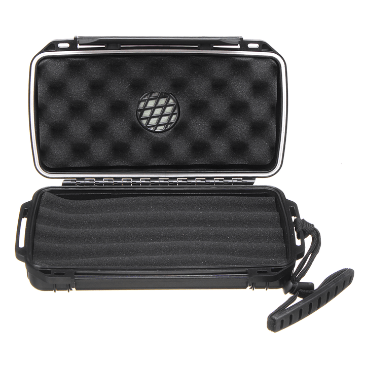 5 Cigar IP68 Waterproof Humidor Cigarette Case Box Dust-Proof Shockproof Outdoor Travel - MRSLM