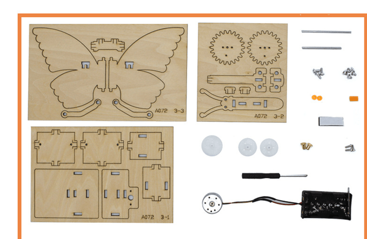 Mechanical Butterfly 1 Science Mechanical Principles Class - MRSLM