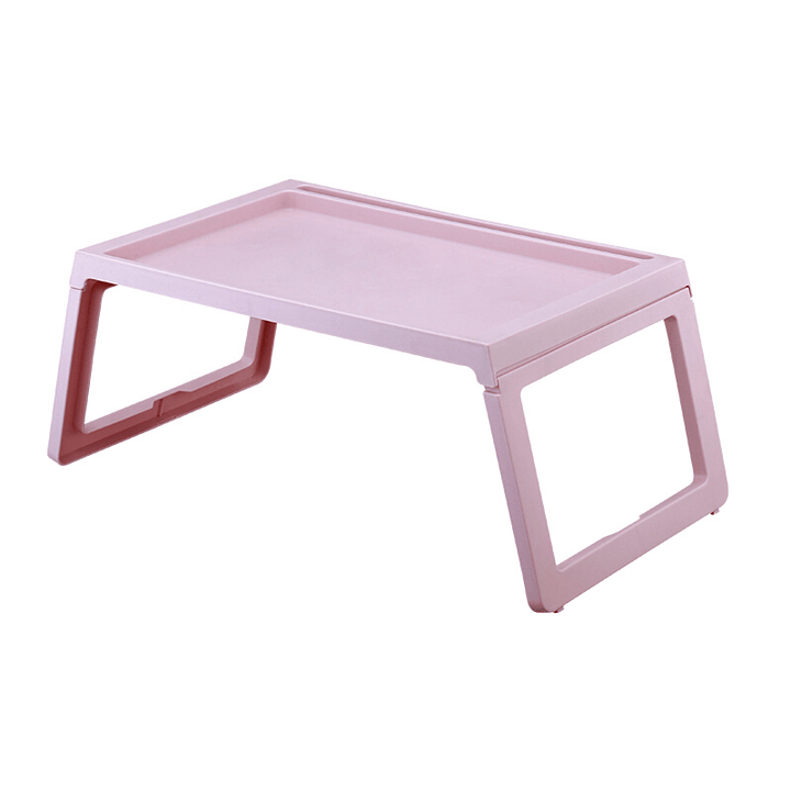 Portable Foldable Plastic Laptop Desk Stand Lapdesk Computer Notebook Multi-Functional Bed Sofa Breakfast Tray Table Office Serving Table - MRSLM