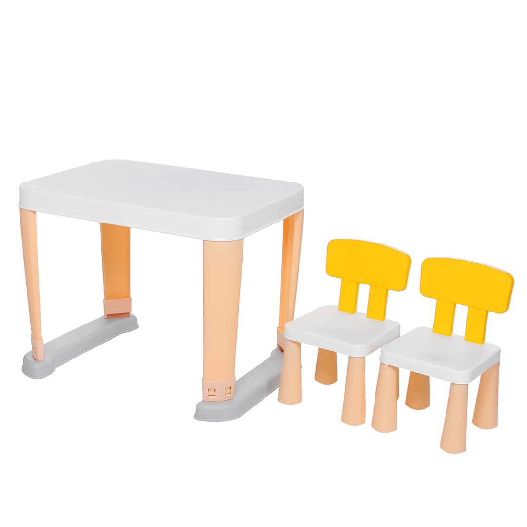 Children Desk and Chair Set Multifunctional Student Adjustable Study Table Kids Writing Desk Combination Stationery Supplies - MRSLM