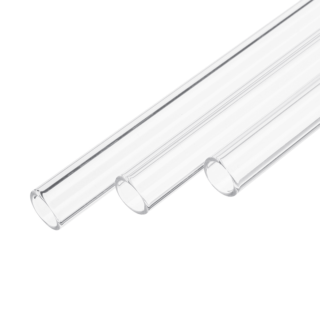 10Pcs 250Mm OD 10Mm 1.5Mm Thick Wall Borosilicate Glass Blowing Lab Tube - MRSLM