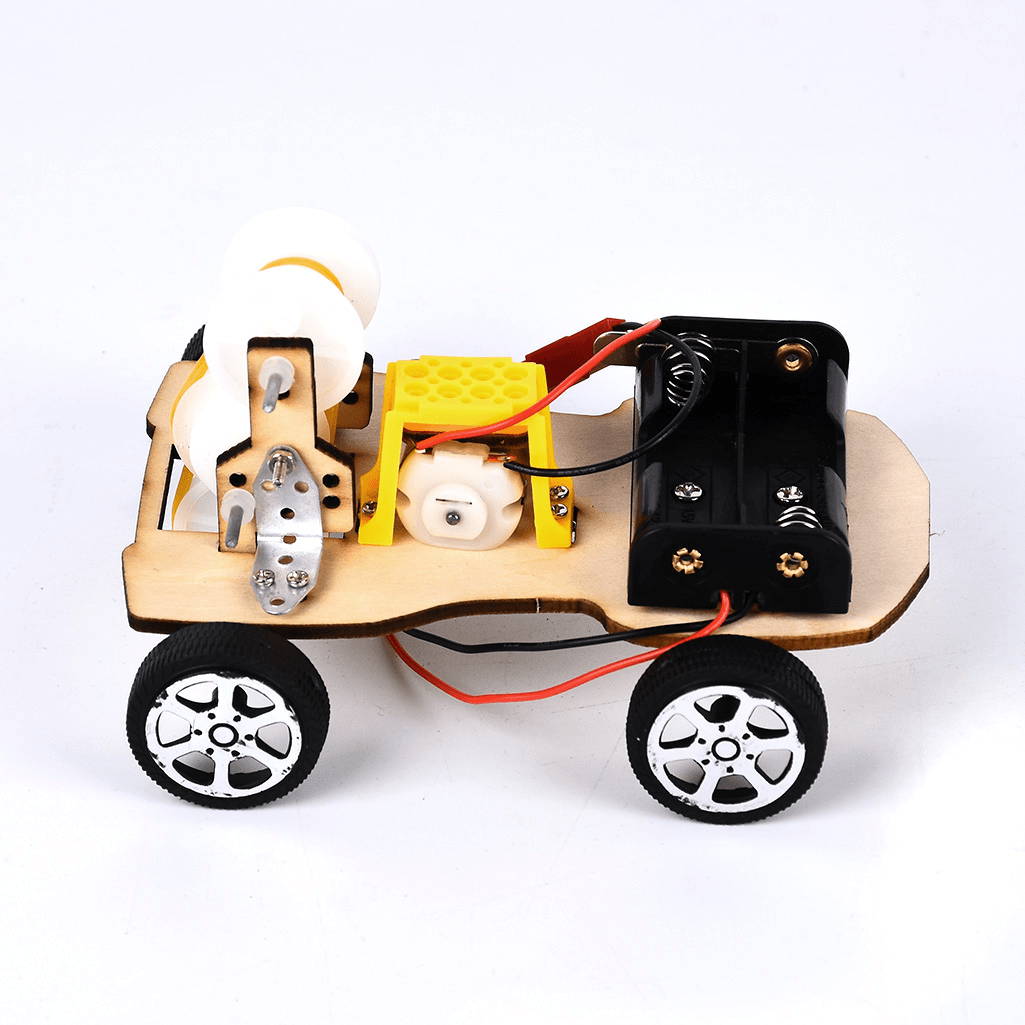 DIY Vehicle Model Model of Vehicle with Speed Change of Belt Wheel Intelligence Building Blocks Toys - MRSLM