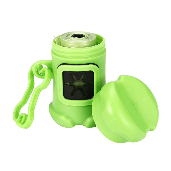 Portable Bone Shape Pet Dog Pick-Up Bags Pooper Toilet Plastic Bag Poop Picker Pet Supplies - MRSLM