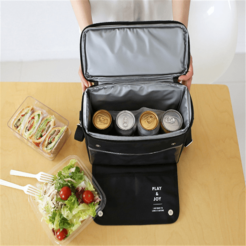 Honana HN-X1 Multifunctional Car Seat Storage Bag Food Drink Heat Preservation Pinic Bag Outdooors Bag - MRSLM