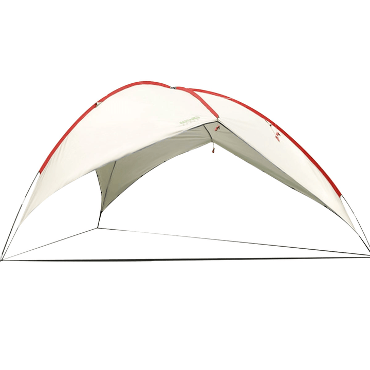 Outdoor Sun Shade Tent Camping Tent Breathable Sun-Resistant Tear-Resistant Fabric Waterproof Beach Tent Sunshade - MRSLM