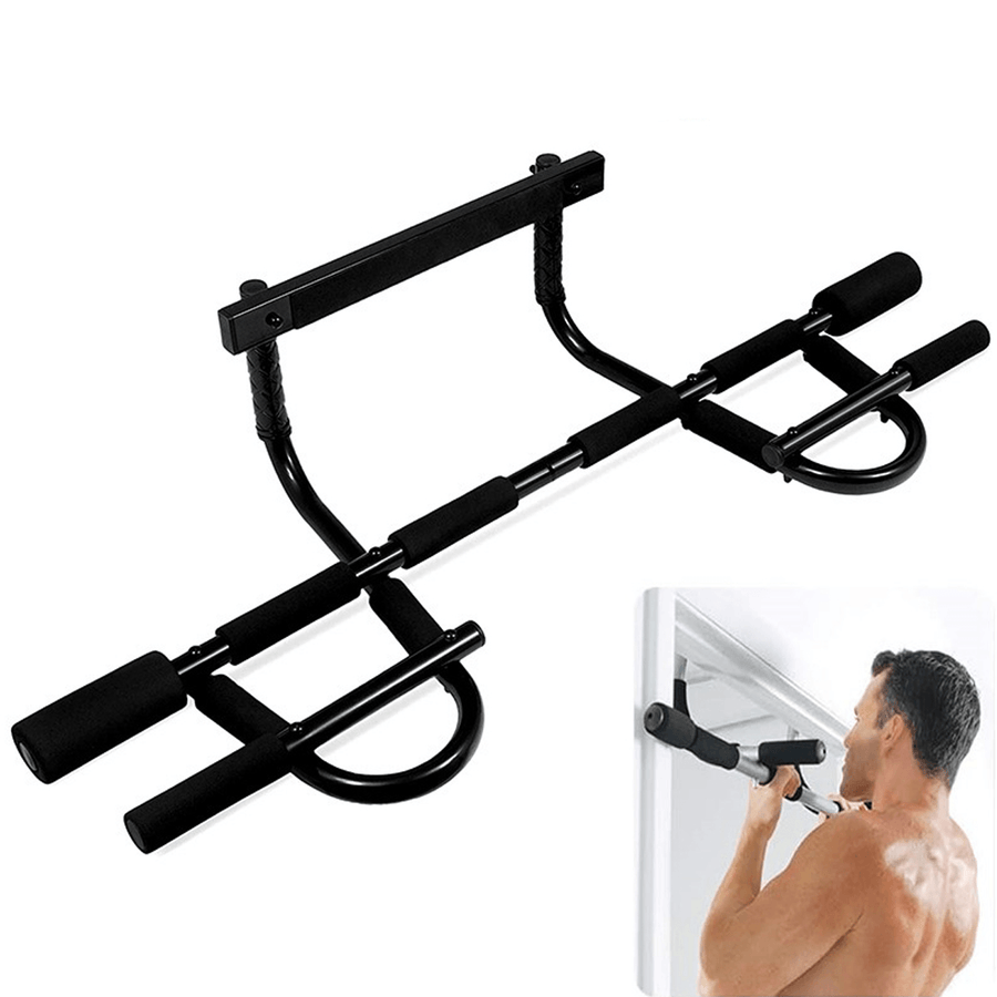 Indoor Fitness Horizontal Bar Doorway Chin-Up Bar Multifunction Wall Pull-Up Bar Home Workout Gymnastics Fitness Equipment - MRSLM