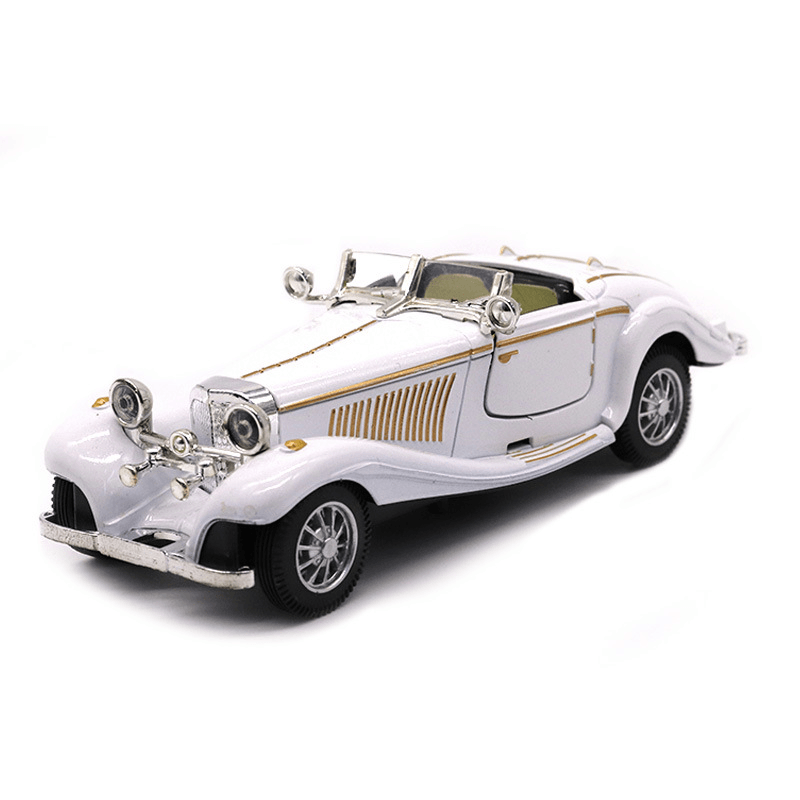 Retro 500K Alloy Classic Car Children Toy - MRSLM