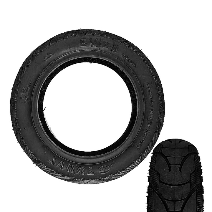 BIKIGHT Scooters Tire Set Zero 9 Inner Tube 8 1/2X3 Inflatable Tire Thicker Non-Slip for 8.5Inch Electric Scooter - MRSLM